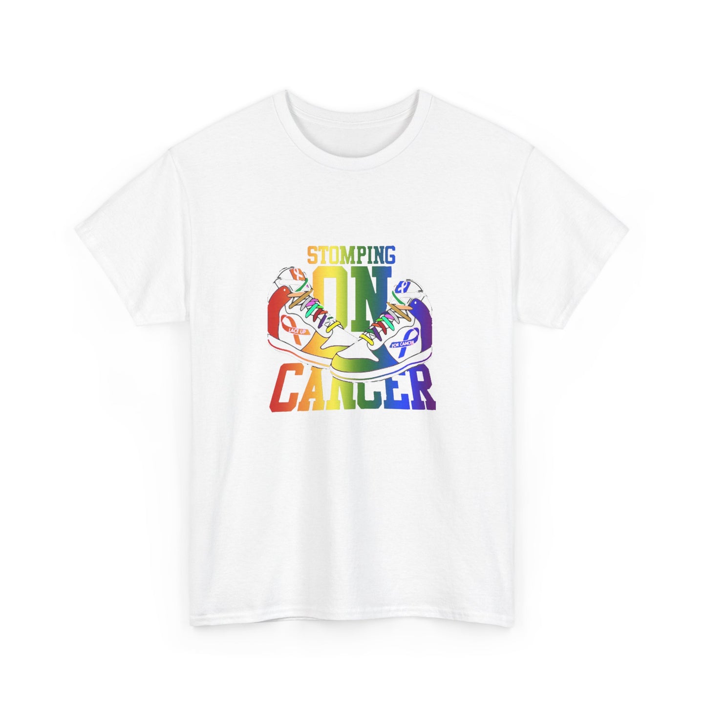 Stomping on Cancer Pride Unisex Heavy Cotton Tee