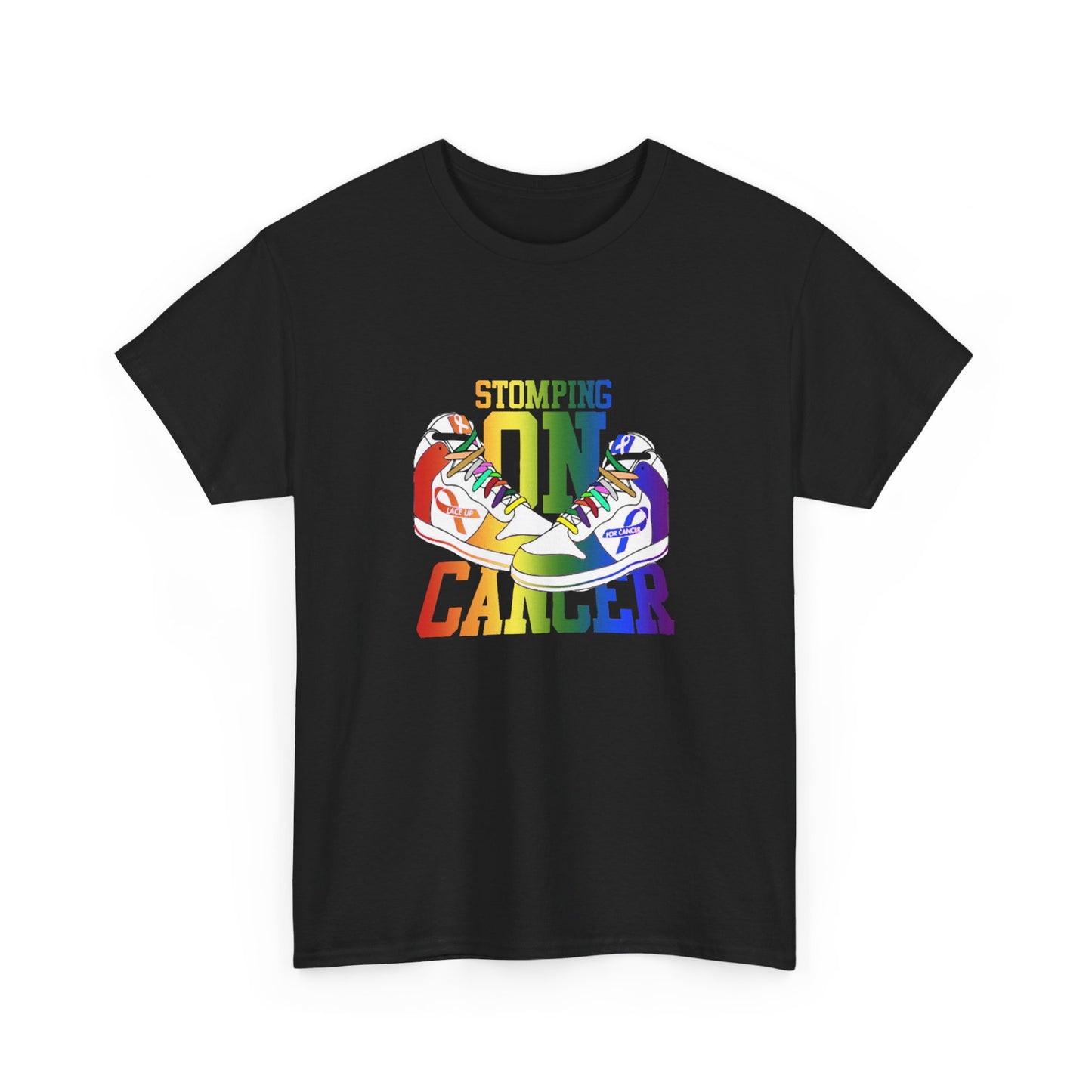 Stomping on Cancer Pride Unisex Heavy Cotton Tee