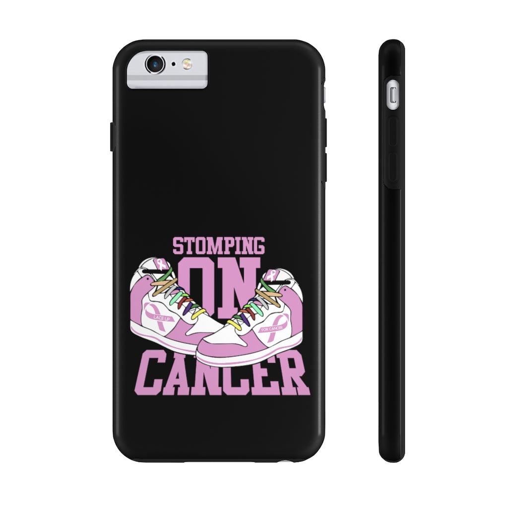 Stomping on Cancer Pink Tough Phone Cases, Case-Mate