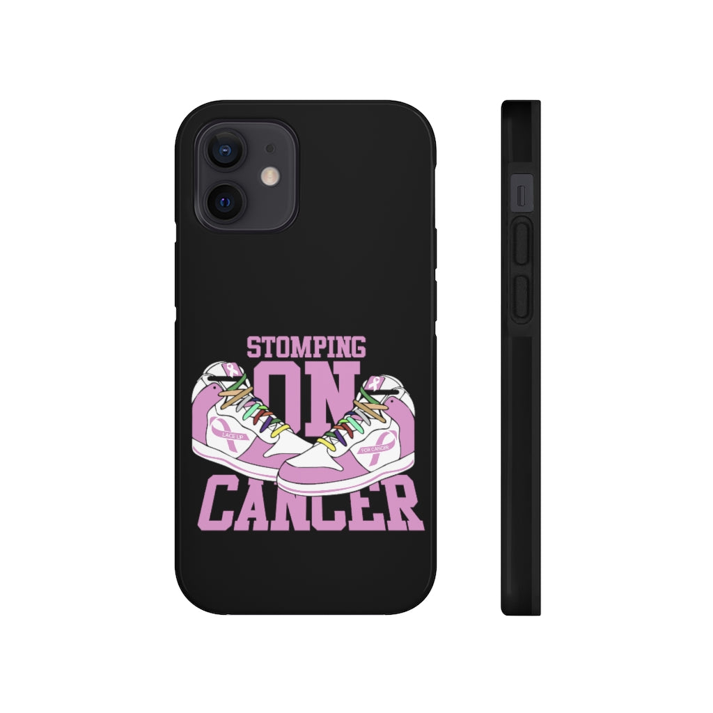 Stomping on Cancer Pink Tough Phone Cases, Case-Mate