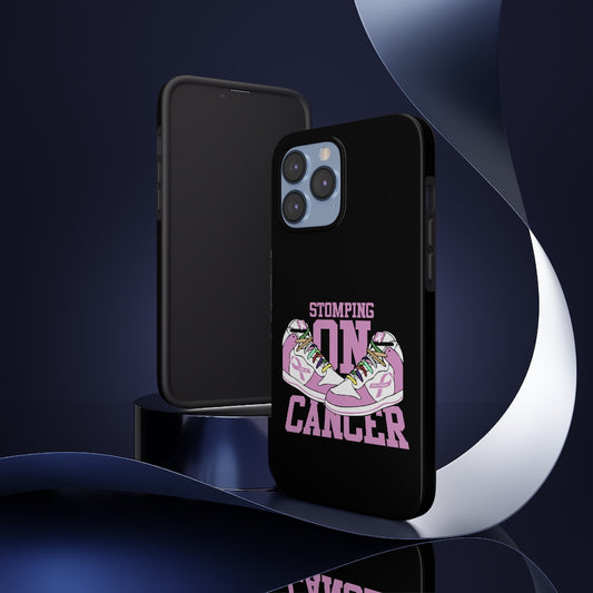 Stomping on Cancer Pink Tough Phone Cases, Case-Mate