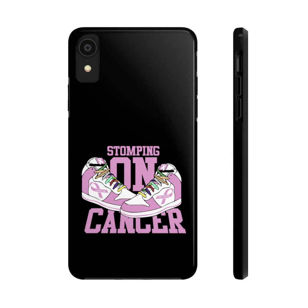 Stomping on Cancer Pink Tough Phone Cases, Case-Mate