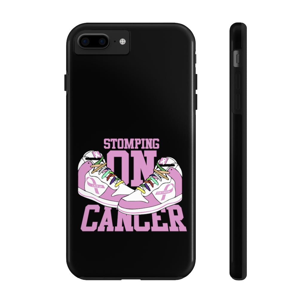 Stomping on Cancer Pink Tough Phone Cases, Case-Mate