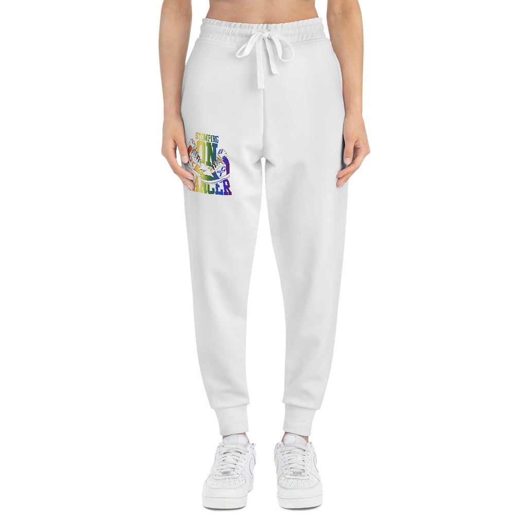 Stomping on Cancer Pride Athletic Joggers (AOP)