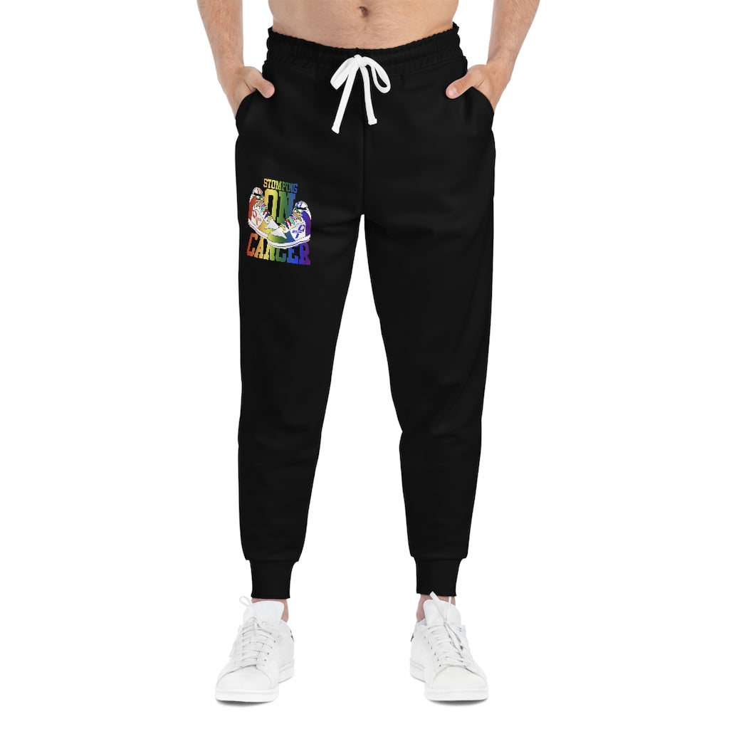 Stomping on Cancer Pride Athletic Joggers (AOP)