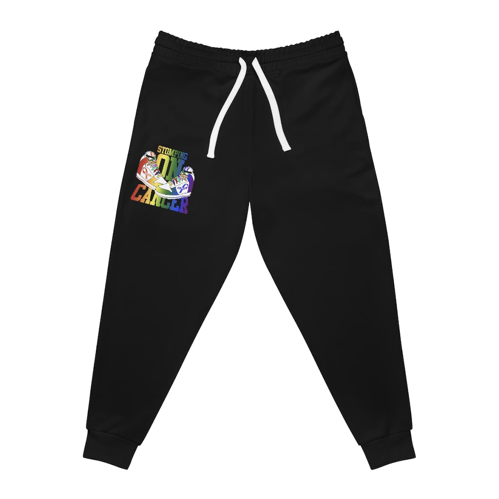 Stomping on Cancer Pride Athletic Joggers (AOP)